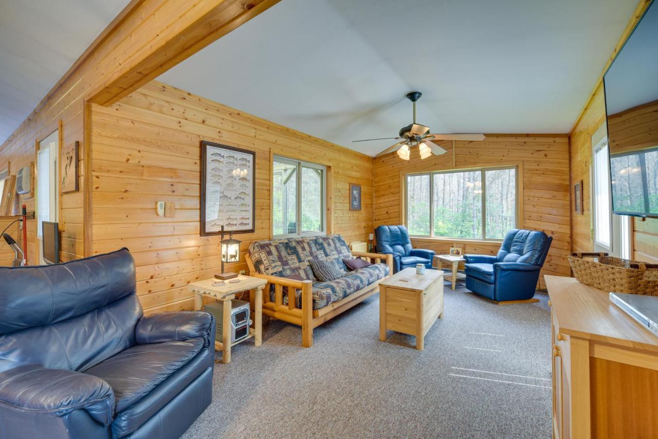 Woodland Cabin With Fishing, Atv And Snowmobile Trails Villa Lake Nebagamon Exterior photo